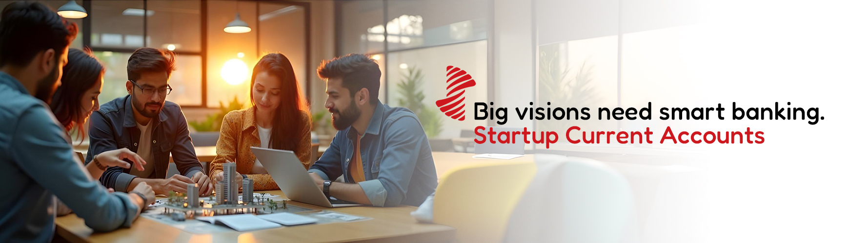 Startup Current Accounts  desktop banner