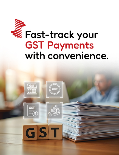 Goods & Service Tax (GST) Payments mobile banner