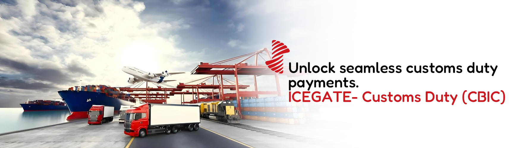 ICEGATE- Customs Duty (CBIC)  desktop banner