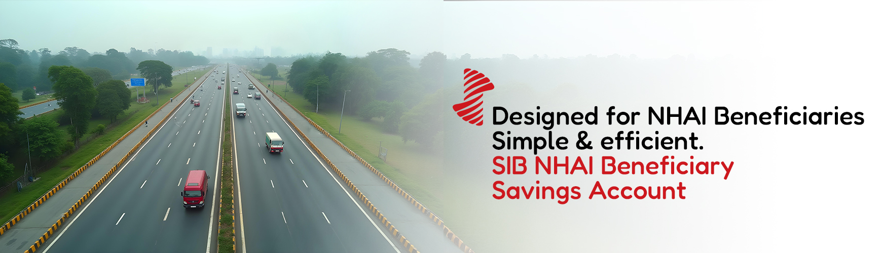 SIB NHAI Beneficiary Saving Account-desktop banner