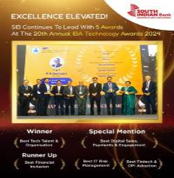 South Indian Banks wins IBA Technology Awards 2024