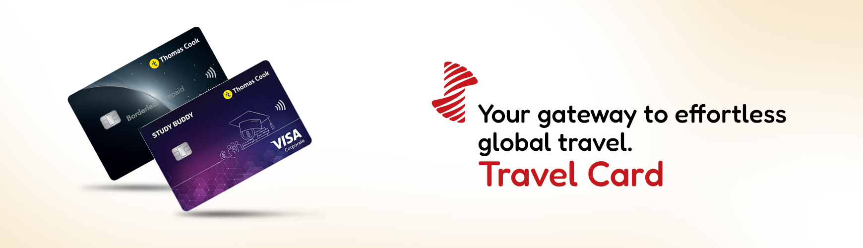 Travel card desktop banner